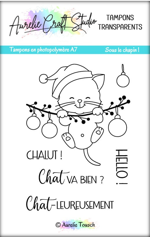 Tampons transparents - Sous le chapin !