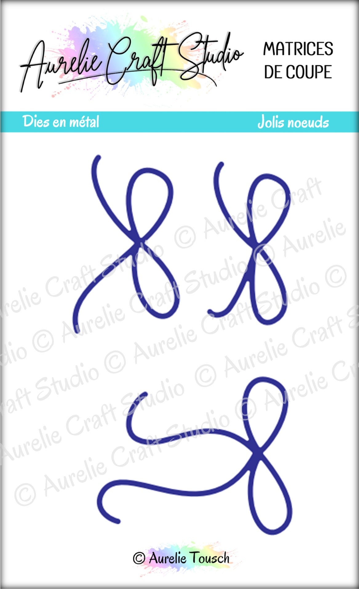 Matrices de coupe (dies) - Jolis noeuds