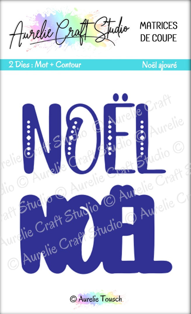 Matrices de coupe (dies) - Noël ajouré
