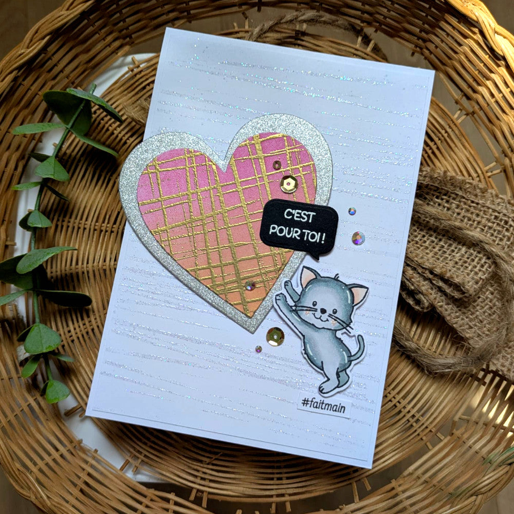 Matrice de coupe (die) - Bulles