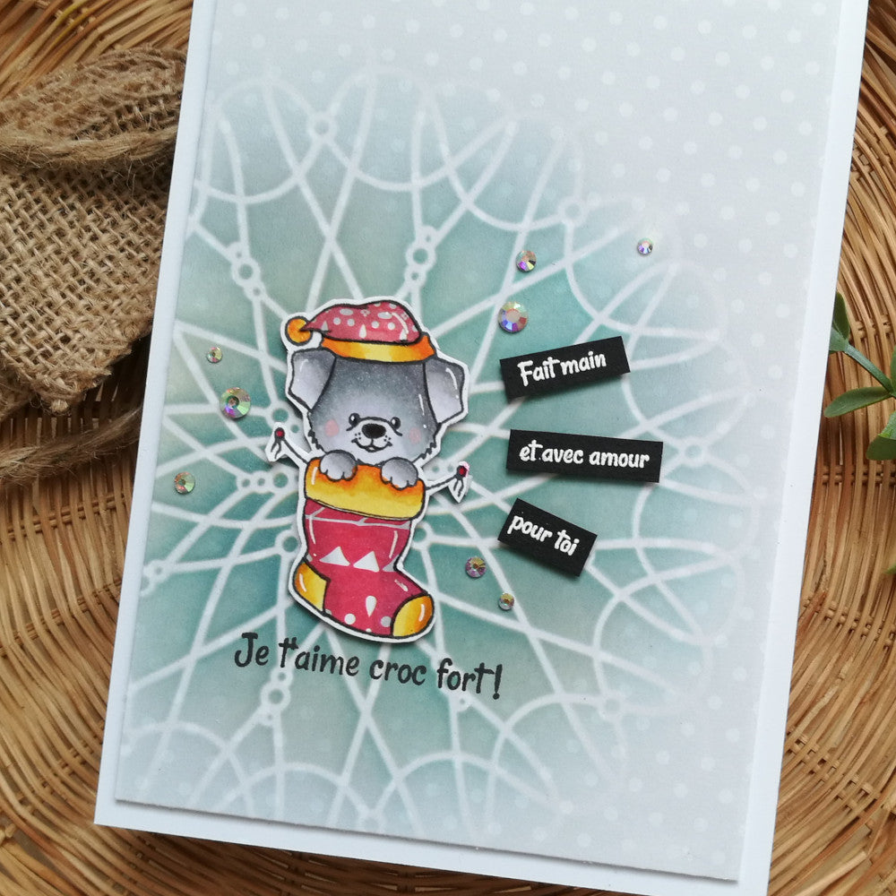 Tampons transparents - Plein de canins