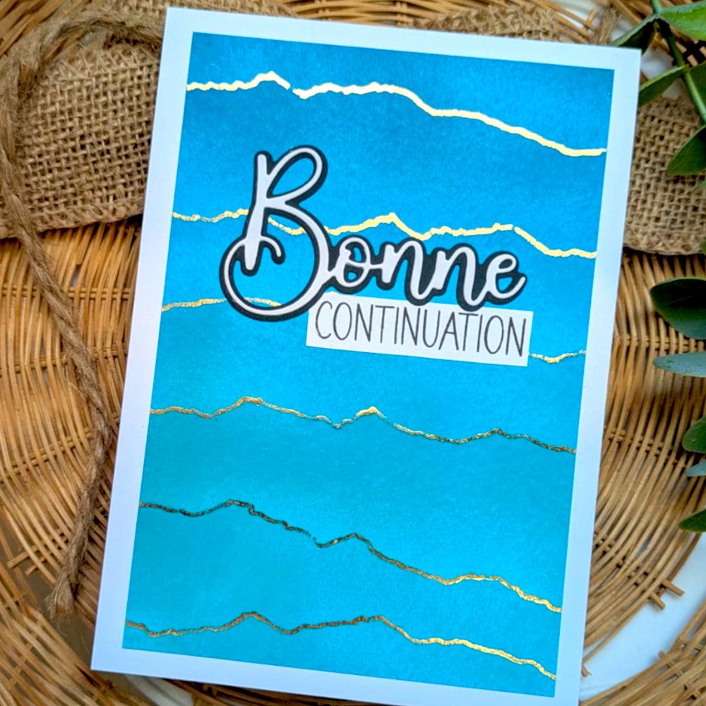 Tampons transparents - Bonne journée
