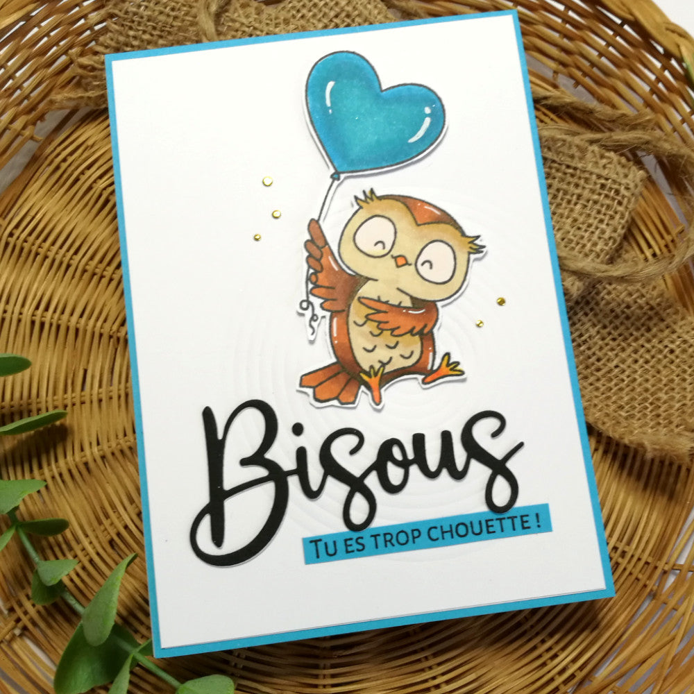 Matrice de coupe (die) - Bisous