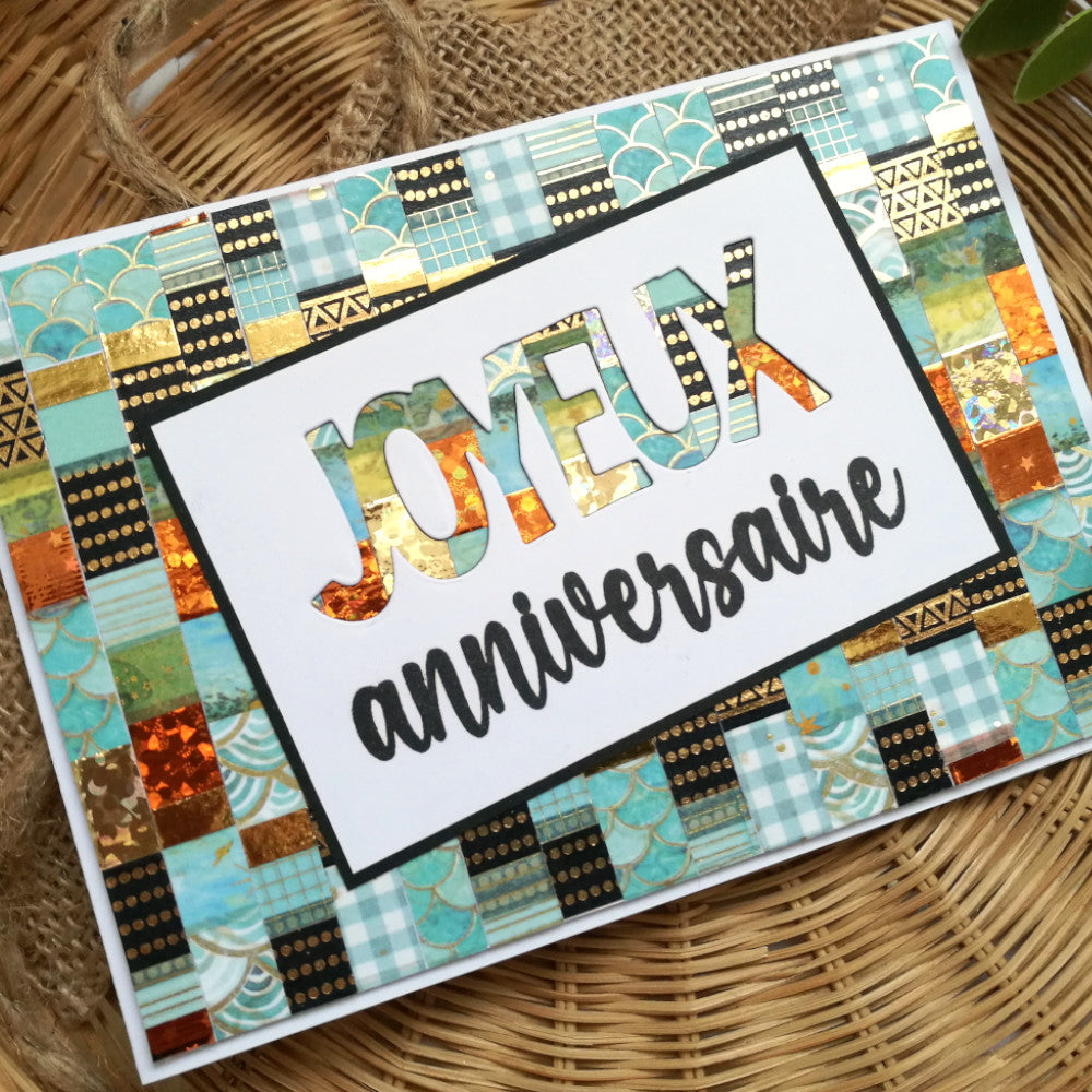 Matrices de coupe (dies) - Joyeux anniversaire