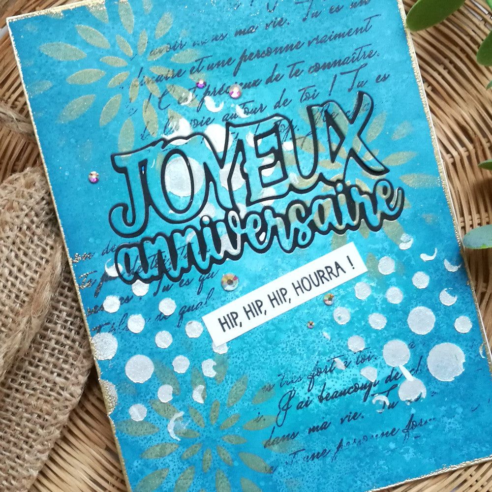 Matrices de coupe (dies) - Joyeux anniversaire