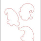 Matrices de coupe (dies) - Contours de Nain-croyable !