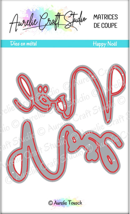 Matrices de coupe (dies) - Happy Noël