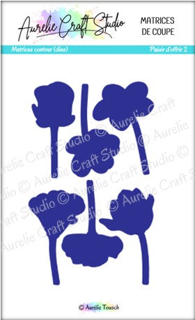 Matrice de coupe (die) - Contour de Plaisir d'offrir 2