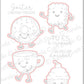 Matrices de coupe (dies) - Contours de Sucreries