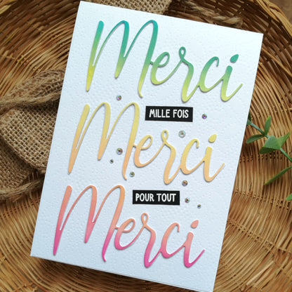 Matrices de coupe (dies) -  Merci