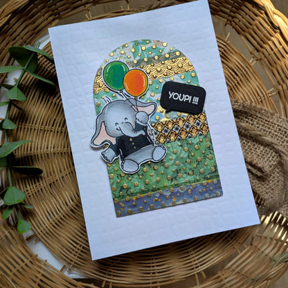 Tampons transparents - Plein de bulles !
