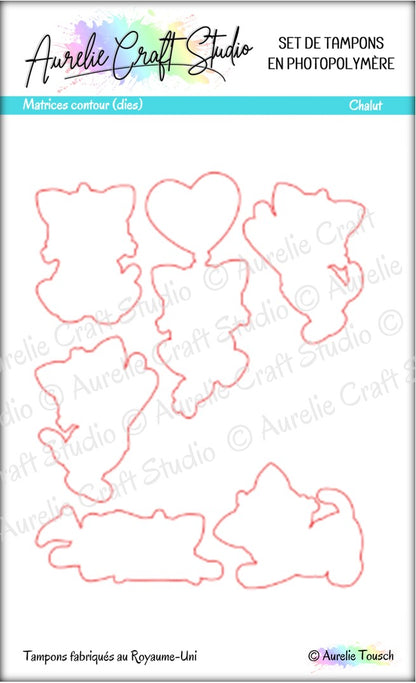Matrices de coupe (dies) -  Contours de "Chalut"