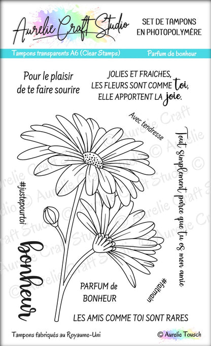 Tampons transparents - Parfum de bonheur