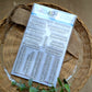 Tampons transparents - Mini messages naissance