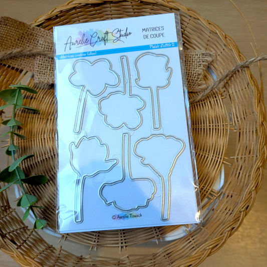 Matrice de coupe (die) - Contour de Plaisir d'offrir 2