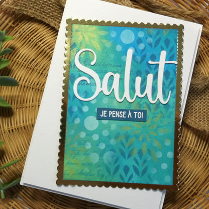 Matrices de coupe (dies) - Double Salut
