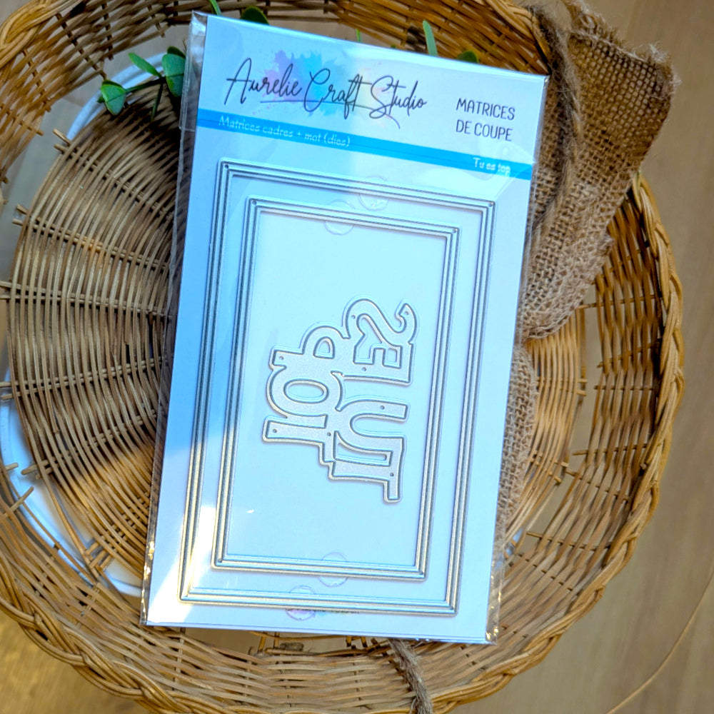 Matrice de coupe (die) - Cadres et TU ES TOP
