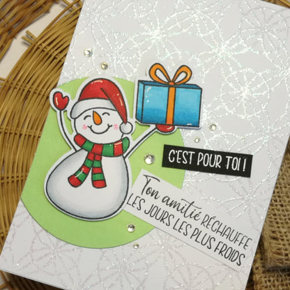 Tampons transparents - Un cadeau pour toi
