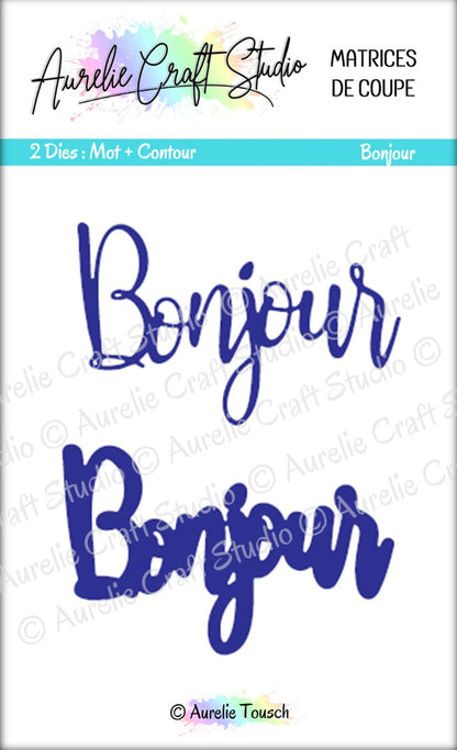 Matrices de coupe (dies) -  Bonjour